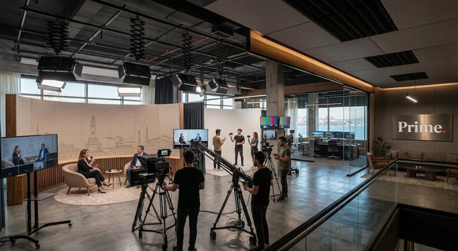 Profesyonel İzmir Prodüksiyon Alanı Prime Studyo