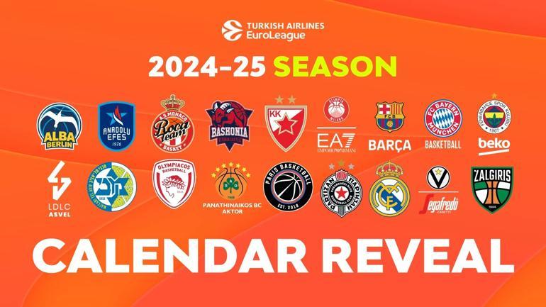 THY EuroLeague'de yeni sezon maçları belli oldu